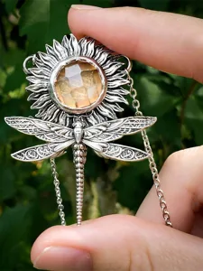 damen-halsketten-vintage-outdoor-tier-ha-silber-1