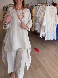 damen-hemd-baumwoll-leinen-sets-zweiteil-hellgrau-4