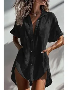 damen-hemd-baumwoll-mischung-knopfleiste-schwarz-4