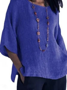 damen-hemd-bluse-100-baumwolle-einfarbig-default-4