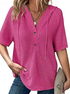 damen-hemd-bluse-patchwork-knopfe-einfac-rote-4