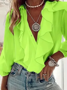 damen-hemd-bluse-rusche-einfach-elegant-hellgrun-7