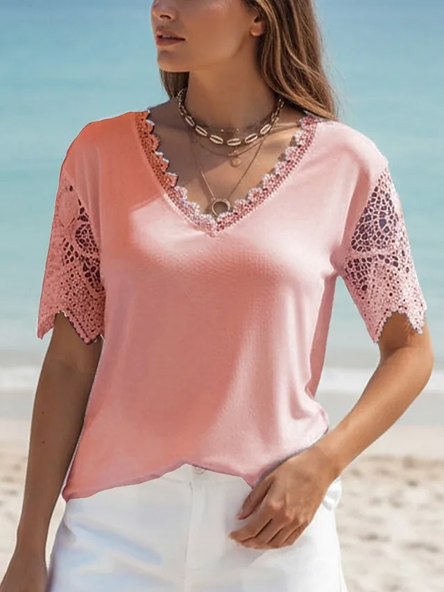 damen-hemd-bluse-spitzentops-patchwork-s-rosa-3