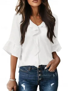 damen-hemd-elegant-satin-top-bluse-geraf-wei-5