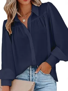 damen-hemd-freizeithemd-knopfhemd-bluse-marineblau-7