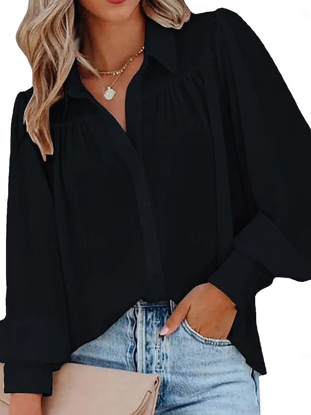 damen-hemd-freizeithemd-knopfhemd-bluse-schwarz-4