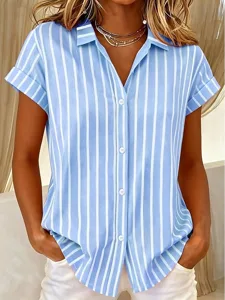 damen-hemd-grafik-geometrisch-gestreift-blau-1