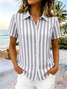 damen-hemd-grafik-geometrisch-gestreift-grau-1