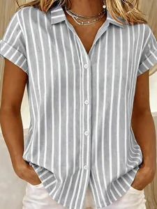 damen-hemd-grafik-geometrisch-gestreift-grau-7