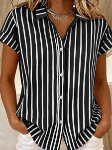 damen-hemd-grafik-geometrisch-gestreift-schwarz-6