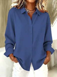 damen-hemd-knopfe-einfarbig-einfach-eleg-blau-5