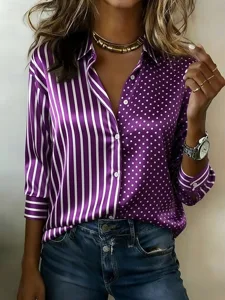 damen-hemd-satinhemd-druck-gestreift-url-purpur-5
