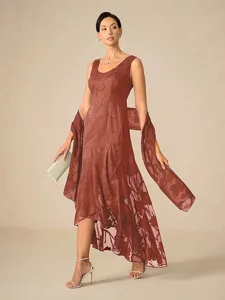 damen-hemd-schnurung-elegant-rundhalsaus-koralle-rot-7