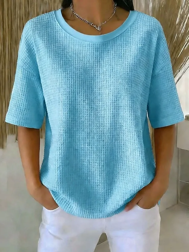 damen-hemd-waffelhemd-bluse-einfarbig-kl-leicht-blau-4