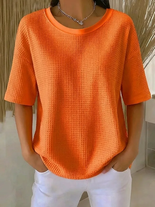 damen-hemd-waffelhemd-bluse-einfarbig-kl-orange-1