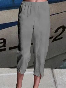 damen-hose-aus-baumwollleinen-caprihose-grau-6