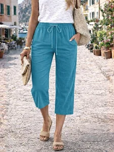 damen-hose-aus-baumwollleinen-caprihose-himmelblau-5