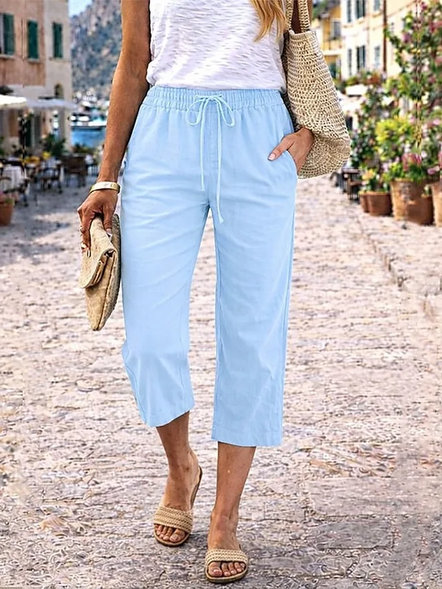 damen-hose-aus-baumwollleinen-caprihose-leicht-blau-7