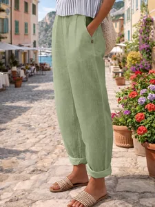 damen-hose-aus-baumwollleinen-chinos-hos-grun-5