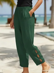 damen-hose-aus-baumwollleinen-chinos-url-dunkelgrun-6