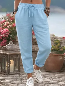 damen-hose-aus-baumwollleinen-hose-somme-blau-2