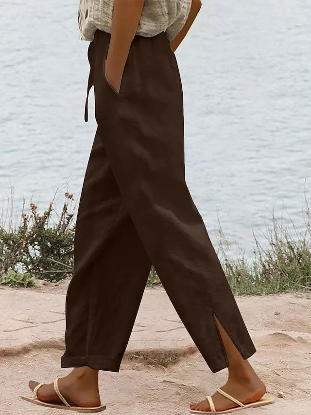 damen-hose-aus-baumwollleinen-hose-somme-braun-10