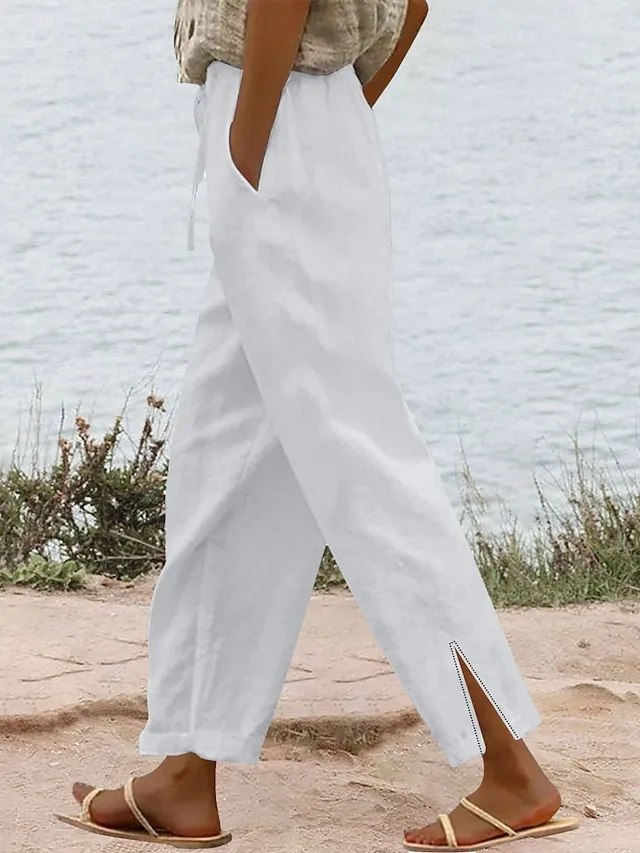 damen-hose-aus-baumwollleinen-hose-somme-wei-1