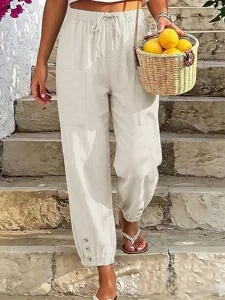 damen-hose-aus-baumwollleinen-sommerhose-khaki-1