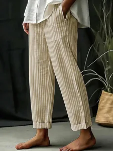 damen-hose-aus-baumwollleinen-sommerhose-khaki-3