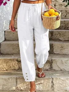 damen-hose-aus-baumwollleinen-sommerhose-wei-2