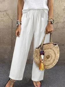 damen-hose-aus-baumwollleinen-stoffhosen-wei-1