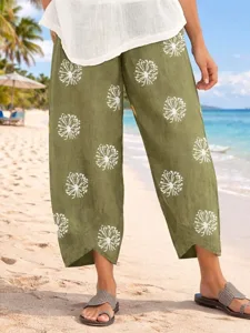 damen-hose-aus-baumwollleinen-weite-hose-grun-3