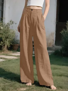 damen-hose-aus-baumwollleinen-weites-bei-braun-1