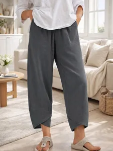 damen-hose-aus-baumwollleinen-weites-bei-grau-1