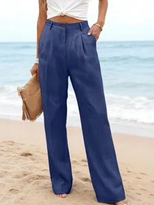 damen-hose-aus-baumwollleinen-weites-bei-marineblau-17