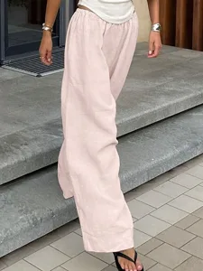 damen-hose-aus-baumwollleinen-weites-bei-rosa-8