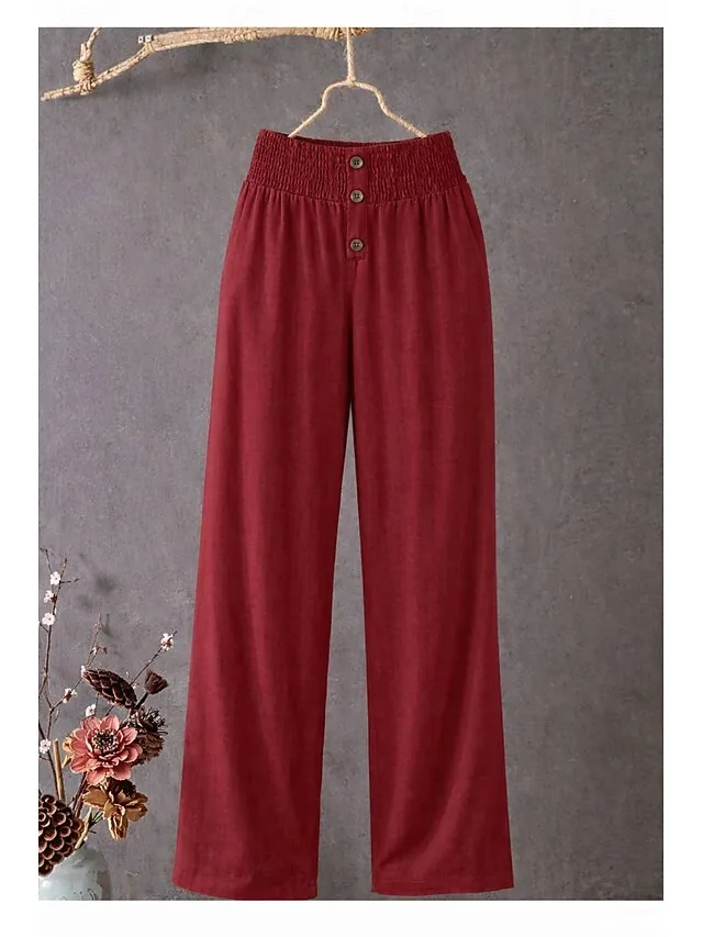 damen-hose-aus-baumwollleinen-weites-bei-weinrot-7