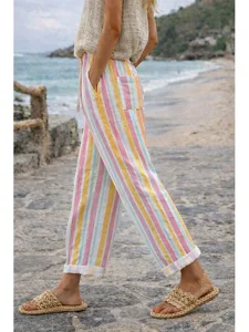 damen-hose-aus-leinenimitat-streetwear-s-gelb-7