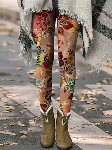 damen-hosen-hose-leggings-gemutliche-leg-orange-1