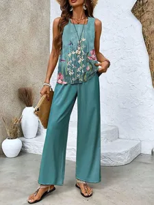 damen-hosen-sets-armellos-quadrathals-bl-grun-4