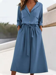 damen-hosen-sets-langarm-hemdkragen-einf-blau-3