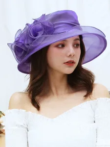 damen-hut-sonnenhut-tragbar-sonnenschutz-purpur-13