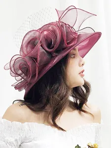 damen-hut-sonnenhut-tragbar-sonnenschutz-wein-3