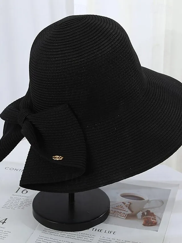 damen-hut-strohhut-sonnenhut-tragbar-son-schwarz-5