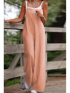 damen-jumpsuit-lassig-einfarbig-armellos-pudriges-rosa-9