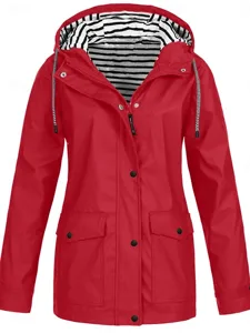 damen-kapuzenjacke-wasserdicht-bequem-ta-rote-8