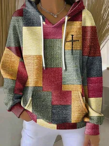 damen-kapuzenpullover-druck-fronttasche-orange-1