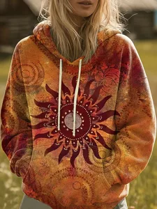 damen-kapuzenpullover-druck-fronttasche-orange-4