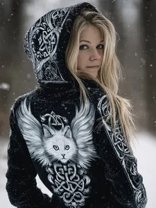 damen-kapuzenpullover-grafik-tiermotiv-b-schwarz-4