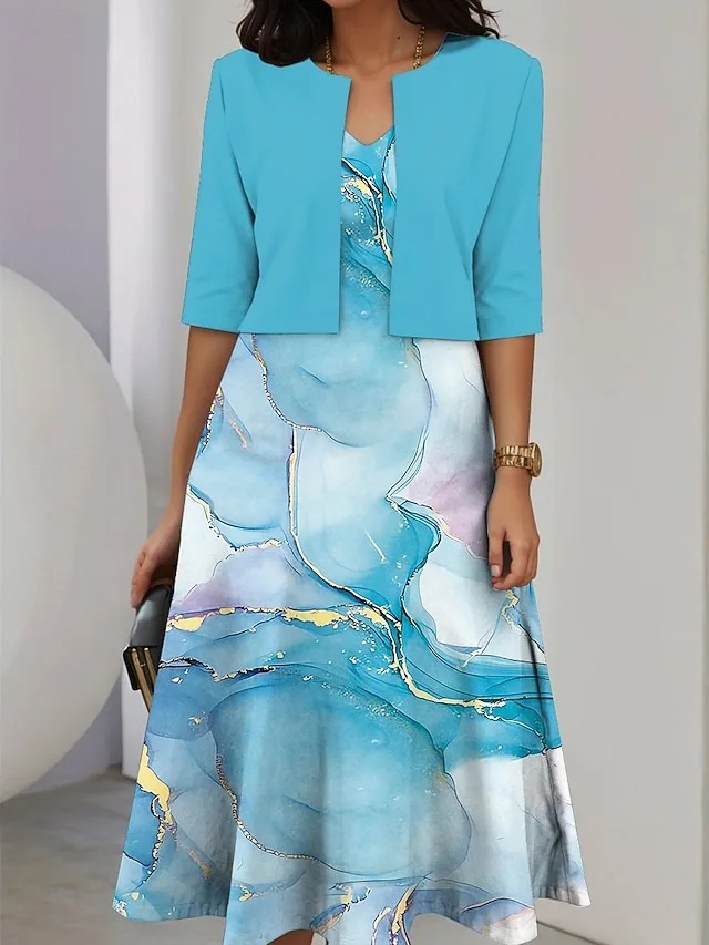 damen-kleid-set-a-linie-kleid-sommerklei-himmelblau-1